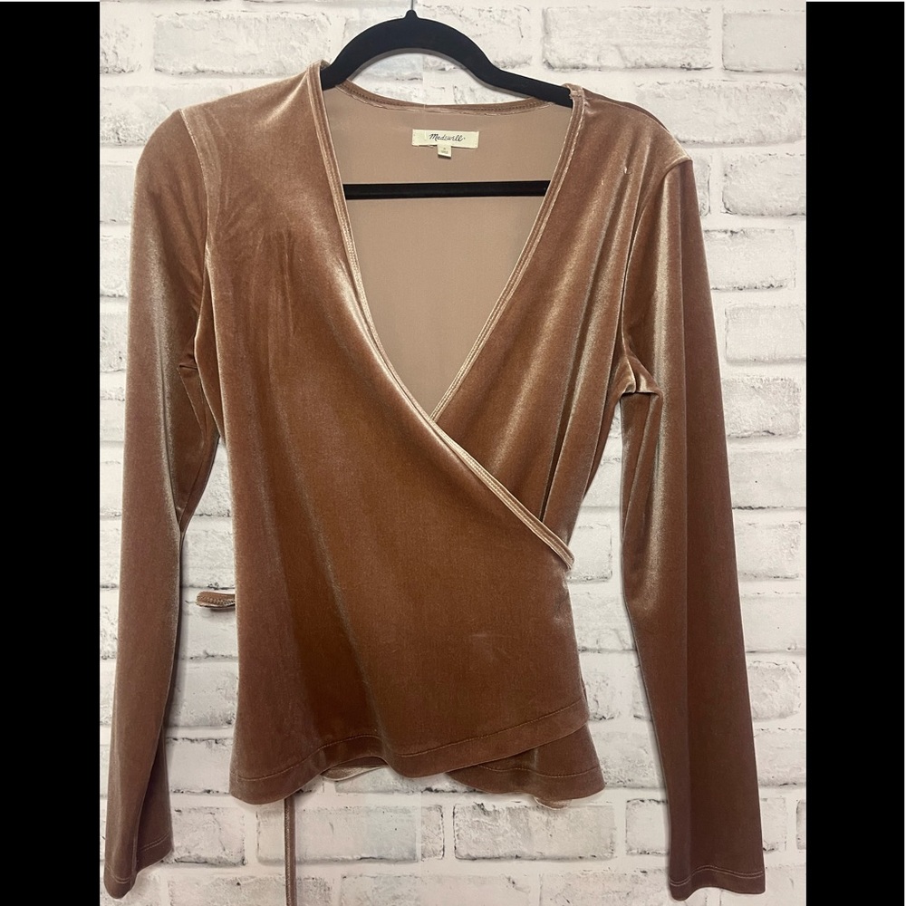 NWOT Madewell Wrap Top